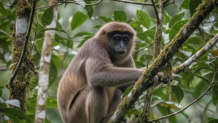 Pescador confunde macaco-velho com preguiça em Rondônia e registra a camuflagem que o faz passar despercebido nas copas Pescador confunde macaco-velho com preguiça em Rondônia e registra a camuflagem que o faz passar despercebido nas copas