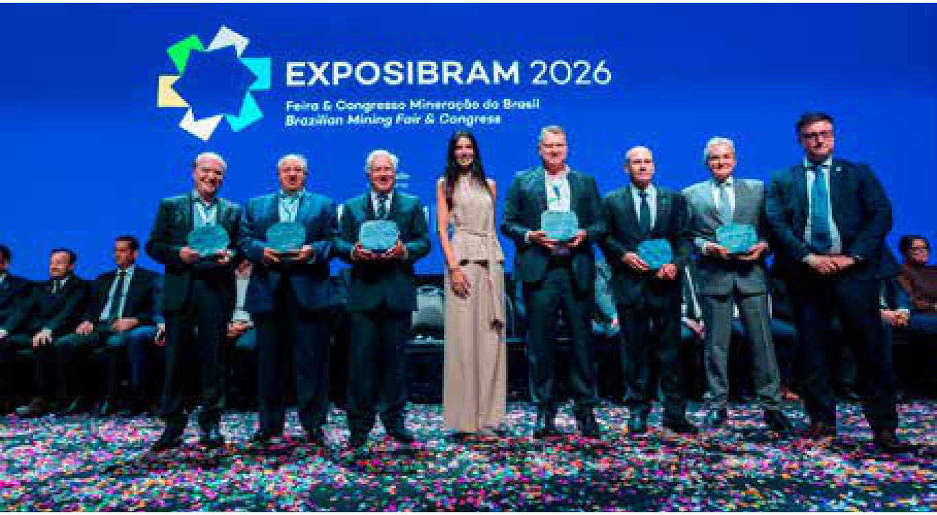 Expo & Congresso Brasileiro de Mineração 2026 4 O IBRAM também reconheceu seus ex-presidentes.