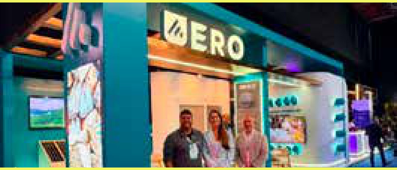 Expo & Congresso Brasileiro de Mineração 2026 12 Estande da Ero, 1º lugar na categoria entre 50 m² e 149 m².
