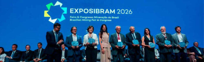 Expo & Congresso Brasileiro de Mineração 2026 Autoridades e lideranças do setor mineral no palco da Exposibram 2026