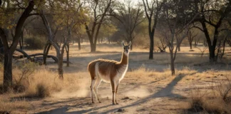 Após 110 anos desaparecido do norte argentino, guanaco viaja 3.200 km desde a Patagônia para voltar à região onde vivia