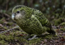 Maior ninhada de kakapos em décadas: 90 filhotes elevam a população do papagaio gigante e sem voo a 325 aves, na Nova Zelândia