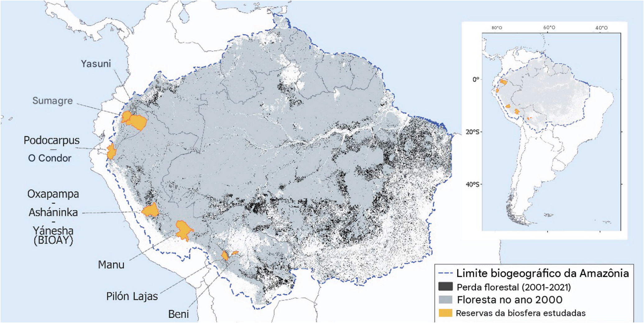 Eficácia da conservação de sete reservas da biosfera na Amazônia Ocidental 1 Eficácia da conservação de sete reservas da biosfera na Amazônia Ocidental