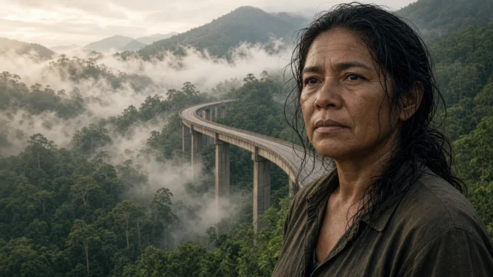 rodovia-imigrantes-viaduto-mata-atlantica-serra-do-mar Viaduto elevado da Rodovia dos Imigrantes sobre a Mata Atlântica na Serra do Mar