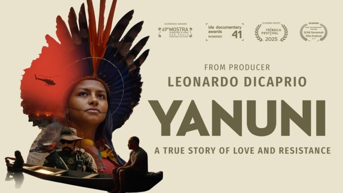 Yanuni documentario Juma Xipaia Cartaz do documentario Yanuni, sobre a cacica Juma Xipaia e a defesa da Terra Indigena Xipaya em Altamira