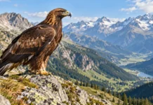 Águias jovens voam por até 77 km, passam dias longe e voltam aos pais; estudo com 92 aves mostra que aprender a voar não determina a saída definitiva