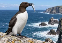 Quando este peixinho chega à costa, o cardápio das aves muda, mas algumas não podem simplesmente segui-lo