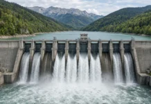 Suíça abre barragem e eleva vazão de rio a quase 88 vezes o normal para mover sedimentos e recuperar habitats a jusante