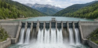 Suíça abre barragem e eleva vazão de rio a quase 88 vezes o normal para mover sedimentos e recuperar habitats a jusante
