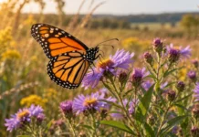 Cem borboletas ganharam pequenos transmissores para investigar uma pergunta que a migração ainda esconde