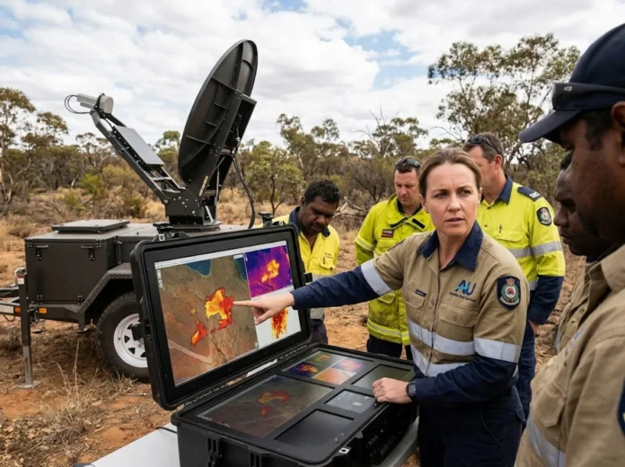 Uma nova ferramenta de satélite chega antes da temporada de incêndios e muda a preparação na Austrália Uma nova ferramenta de satélite chega antes da temporada de incêndios e muda a preparação na Austrália