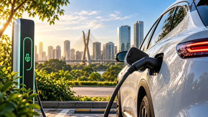 Brasil quase triplica recarga rápida para 11,3 mil pontos em um ano e muda o mapa dos carros elétricos Brasil quase triplica recarga rápida para 11,3 mil pontos em um ano e muda o mapa dos carros elétricos