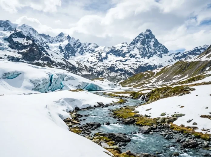 Suíça perde 19,4% do gelo dos Alpes em cinco anos e vê geleiras virarem desertos de rocha