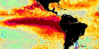 Pacífico sai de La Niña e chega a El Niño recorde em quatro meses, com anomalia de 3,2°C Pacífico sai de La Niña e chega a El Niño recorde em quatro meses, com anomalia de 3,2°C