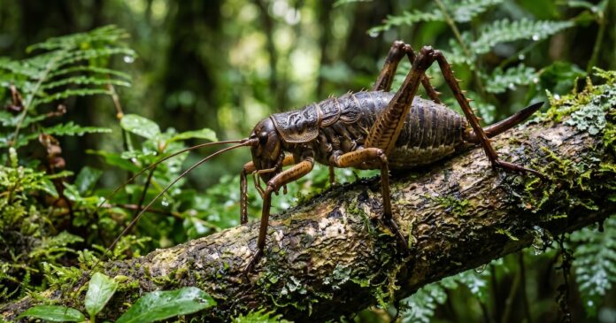 Inseto mais pesado do mundo volta a ocupar ilhas da Nova Zelândia após 11 mil solturas em 15 anos Inseto mais pesado do mundo volta a ocupar ilhas da Nova Zelândia após 11 mil solturas em 15 anos