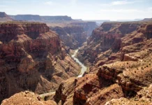 Sedimentos de 6,6 milhões de anos ligam o rio Colorado à origem do Grand Canyon Sedimentos de 6,6 milhões de anos ligam o rio Colorado à origem do Grand Canyon