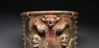 Urna maia de 1.400 anos mostra governante vestido de jaguar diante do submundo e revela um ritual Urna maia de 1.400 anos mostra governante vestido de jaguar diante do submundo e revela um ritual