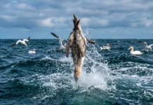 Aves mergulham a 112 km/h no mar e têm vértebras reforçadas para sobreviver ao impacto Aves mergulham a 112 km/h no mar e têm vértebras reforçadas para sobreviver ao impacto