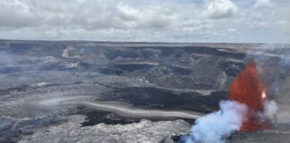 Vulcão do Havaí já lançou 54 chafarizes de lava, alguns de 457 metros de altura, desde o fim de 2024; cientistas começam a entender o que dispara o espetáculo Vulcão do Havaí já lançou 54 chafarizes de lava, alguns de 457 metros de altura, desde o fim de 2024; cientistas começam a entender o que dispara o espetáculo