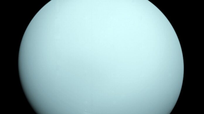 Uma lua gelada de Urano pode ter escondido um oceano de 170 km de profundidade, 40 vezes mais fundo que o Pacífico Uma lua gelada de Urano pode ter escondido um oceano de 170 km de profundidade, 40 vezes mais fundo que o Pacífico