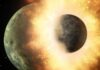 Telescópio James Webb flagra sinais de mundos do tamanho de Marte se chocando em sistemas jovens, como a batida que criou a nossa Lua Telescópio James Webb flagra sinais de mundos do tamanho de Marte se chocando em sistemas jovens, como a batida que criou a nossa Lua