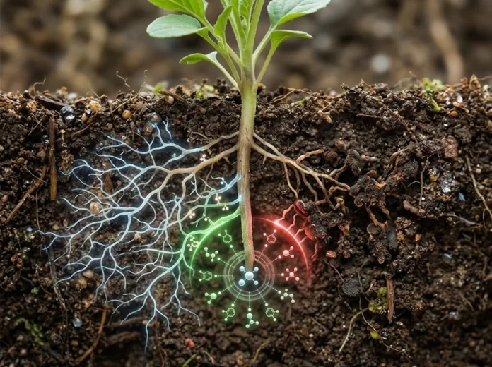 Plantas identificam fungos perigosos com receptor que mede moléculas e separa ameaça de parceria no solo