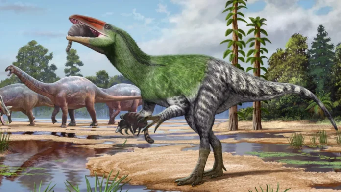 Fóssil guardado por 100 anos revela dinossauro de 4 metros e reabre mapa dos predadores do Cretáceo