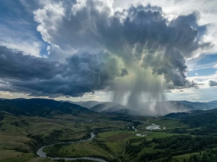 Gases em baixa concentração alteram gotas de nuvem e podem mudar onde e quando chove, revela estudo de campo