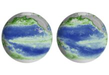 Satélite da NASA compara o Pacífico de junho de 2025 e junho de 2026 e mostra queda de fitoplâncton com o El Niño Satélite da NASA compara o Pacífico de junho de 2025 e junho de 2026 e mostra queda de fitoplâncton com o El Niño