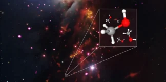 Telescópio no deserto do Atacama mapeia 11 estrelas jovens parecidas com o Sol e encontra metanol pesado inédito a 1.000 anos-luz Telescópio no deserto do Atacama mapeia 11 estrelas jovens parecidas com o Sol e encontra metanol pesado inédito a 1.000 anos-luz