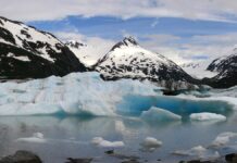 Em 1977, um príncipe saudita levou um bloco de geleira do Alasca até os EUA para provar que dava para rebocar icebergs e matar a sede do deserto Em 1977, um príncipe saudita levou um bloco de geleira do Alasca até os EUA para provar que dava para rebocar icebergs e matar a sede do deserto