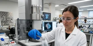Pesquisadores congelam enzima de micróbio ancestral que odeia oxigênio, veem uma estrutura inédita e reescrevem o modelo da fixação de nitrogênio Pesquisadores congelam enzima de micróbio ancestral que odeia oxigênio, veem uma estrutura inédita e reescrevem o modelo da fixação de nitrogênio