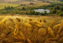 Após peste matar um terço dos europeus, campos abandonados perdem cerca de 40% da diversidade de plantas, mostra pólen de 4.600 amostras Após peste matar um terço dos europeus, campos abandonados perdem cerca de 40% da diversidade de plantas, mostra pólen de 4.600 amostras