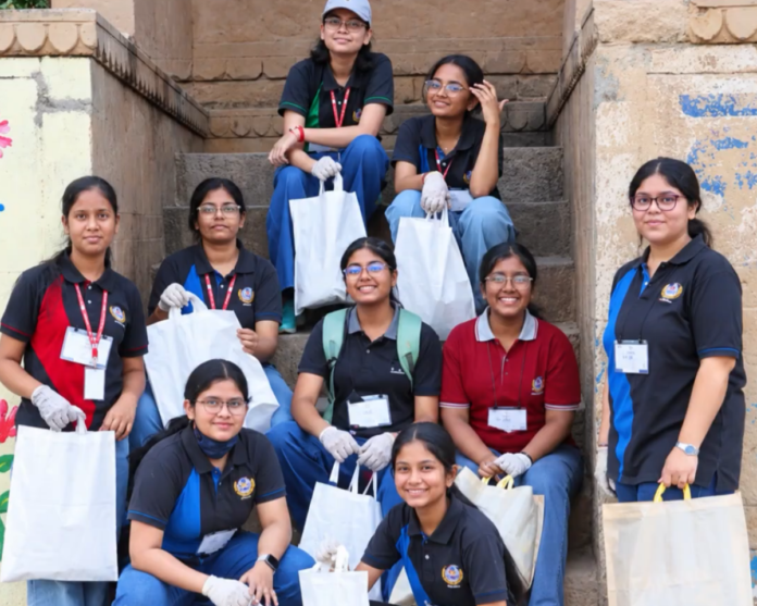 Estudantes indianos transformam poças de escola, bambu e cascas de coco em filtros e sistemas de reúso que chegam à final do primeiro Earthshot infantil Estudantes indianos transformam poças de escola, bambu e cascas de coco em filtros e sistemas de reúso que chegam à final do primeiro Earthshot infantil