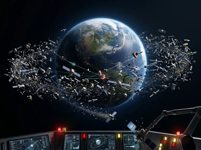 Órbita da Terra já abriga cerca de 20 mil satélites, número pode chegar a 100 mil até 2030 e reacende debate sobre gestão Órbita da Terra já abriga cerca de 20 mil satélites, número pode chegar a 100 mil até 2030 e reacende debate sobre gestão