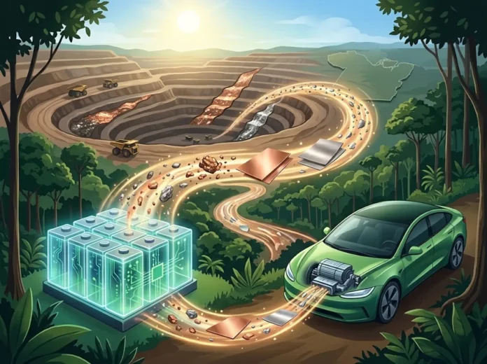 Pará, segundo maior produtor mineral do país, vira peça-chave de cobre e níquel para baterias e carros elétricos Pará, segundo maior produtor mineral do país, vira peça-chave de cobre e níquel para baterias e carros elétricos