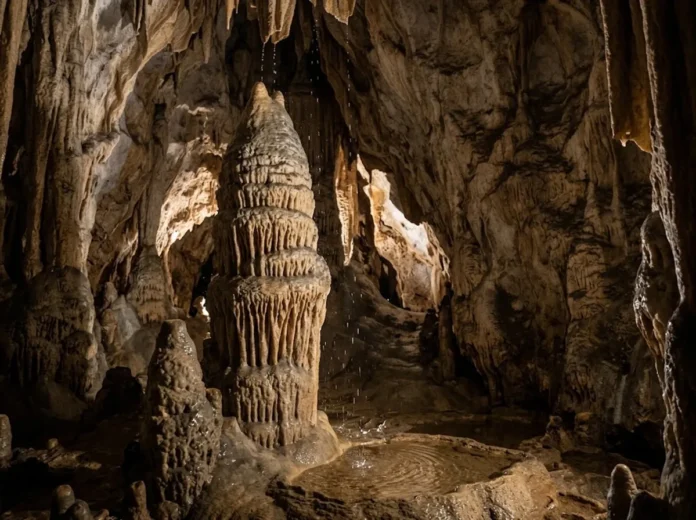 Estalagmites de cavernas guardam 450 mil anos de registros e mostram como as chuvas de monção variaram em escala global Estalagmites de cavernas guardam 450 mil anos de registros e mostram como as chuvas de monção variaram em escala global