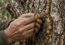 Após 11 anos árvore que goteja ouro produz primeiro fruto em Muğla e vira nova renda para o produtor