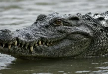Crocodilo de 4,15 metros e mais de 400 quilos é capturado no rio Rajang, mas caçada continua por réptil maior na Malásia