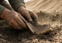 Maior duna da Europa esconde floresta e oficina de sal de 2.500 anos; erosão revela vestígios e ameaça apagar uma descoberta arqueológica muito rara
