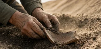 Maior duna da Europa esconde floresta e oficina de sal de 2.500 anos; erosão revela vestígios e ameaça apagar uma descoberta arqueológica muito rara