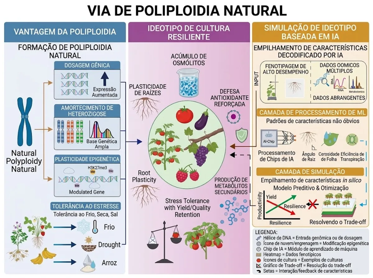 Circuitos genéticos podem ajudar hortaliças e frutas a resistir ao clima extremo sem perder produtividade