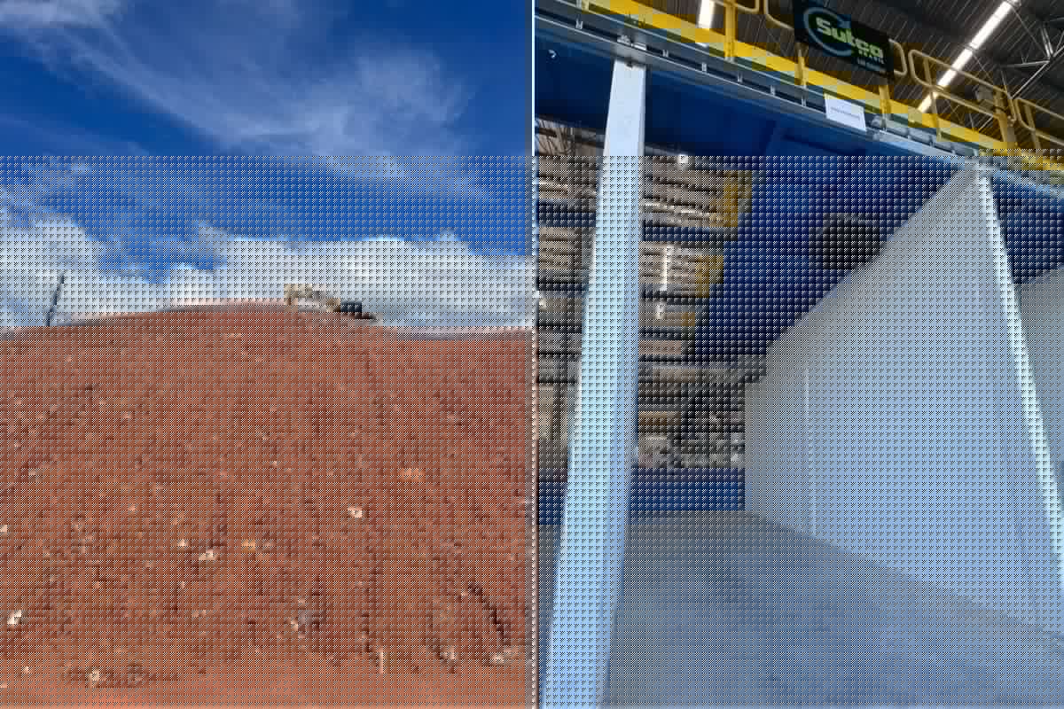 Usina em Santa Catarina separa por sensores ópticos até 15 mil toneladas de recicláveis do lixo comum e mira 33 mil t de CO₂ a menos