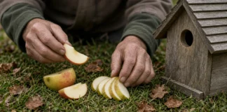 Jardineiros são convidados a colocar estas 2 frutas no gramado e na casinha de pássaros na primavera, na Alemanha