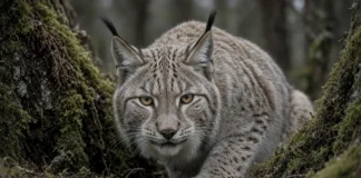 Lince-euroasiático raro é flagrado à espreita em floresta da Sérvia, e registro confirma presença do felino em área montanhosa preservada