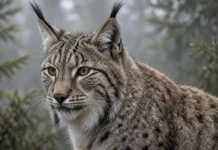Lince-euroasiático raro é fotografado na montanha de Golija, na Sérvia, e moradores dizem que encontros com o felino estão ficando mais frequentes