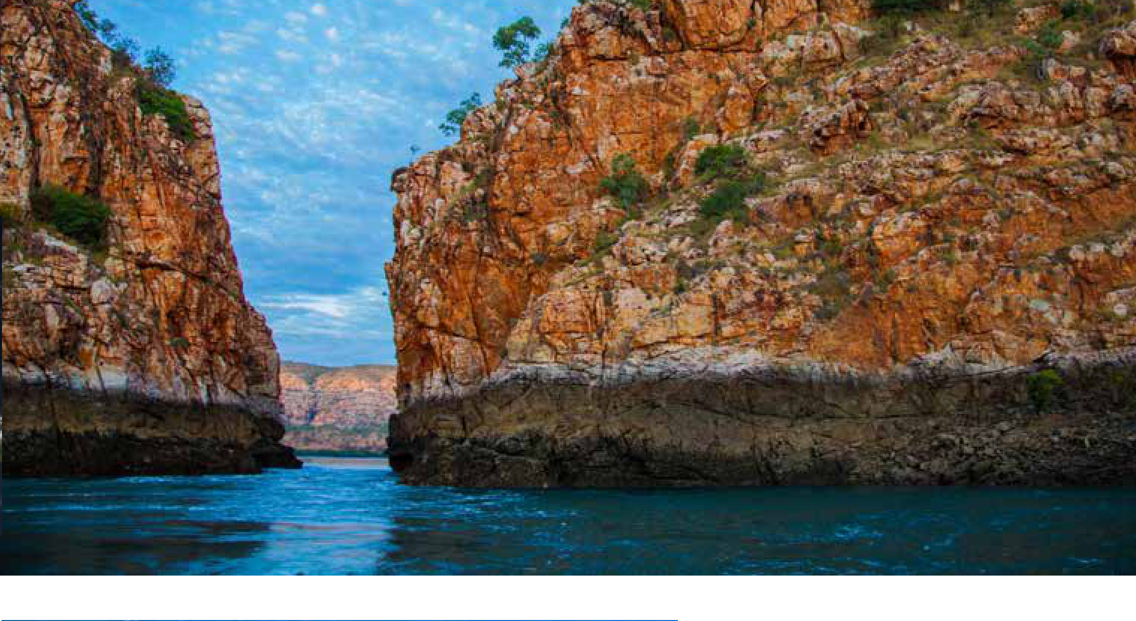 Oceano mais quente muda as marés, e a ciência corre para prevê-las 1 Horizontal Falls, na costa de Kimberley, no oeste da Austrália. A água da maré se espreme entre falésias numa região onde a diferença entre maré alta e baixa pode passar de 10 metros.