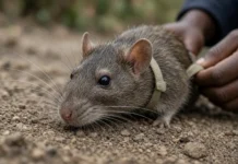 Ratos gigantes africanos são treinados para encontrar minas e detectar tuberculose: olfato permite triar cerca de 100 amostras em apenas 20 minutos