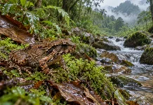 O pequeno sapo que vive perto do pico mais alto de um país enfrenta uma ameaça deixada pelos visitantes e preocupa pesquisadores no Vietnã