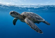 Tartarugas-de-couro teriam mais de um terço das zonas de risco sob proteção, com rede de santuários em 31% do alto-mar atlântico